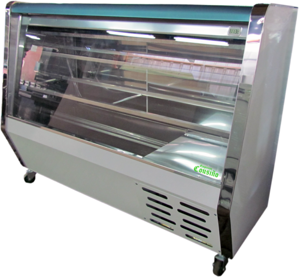 Meson Refrigerado Vidrio Recto tipo Lustrin